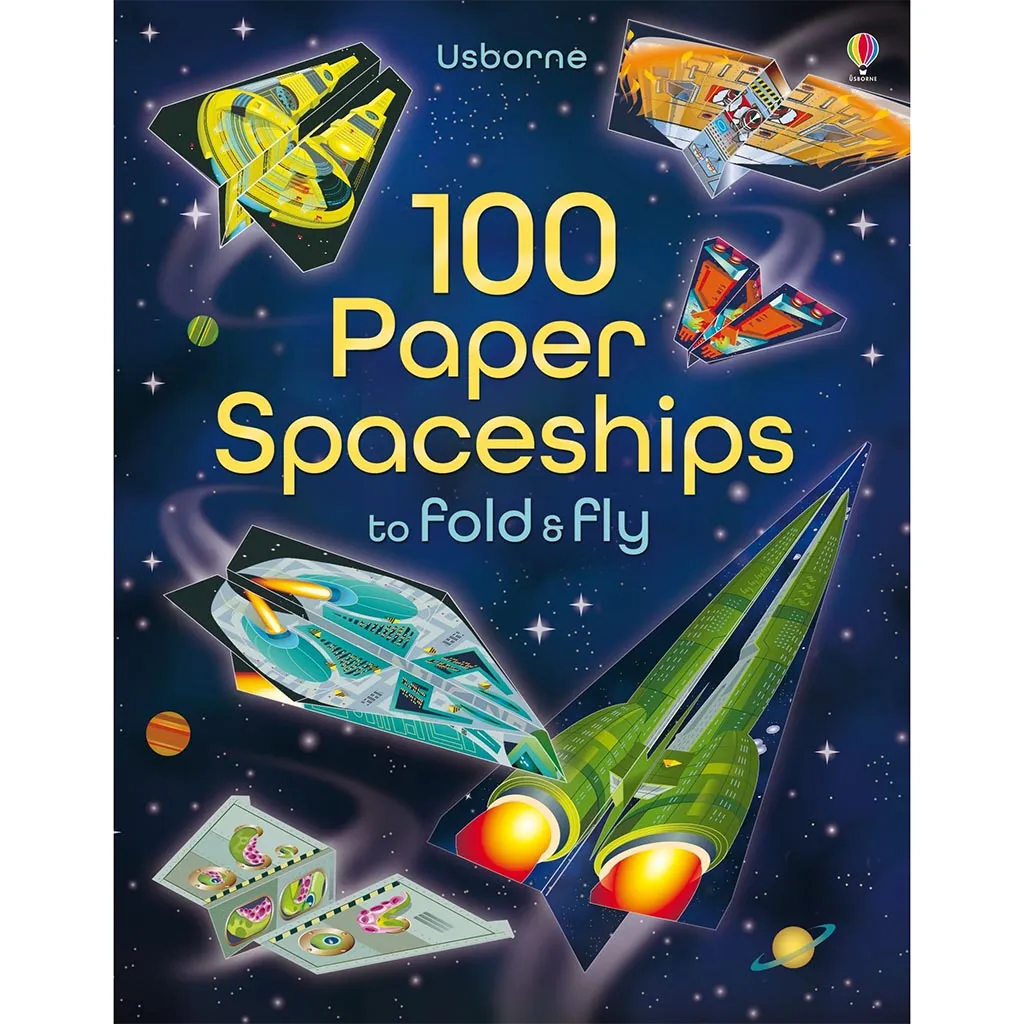 100 Paper Spaceship Fold/Fly!