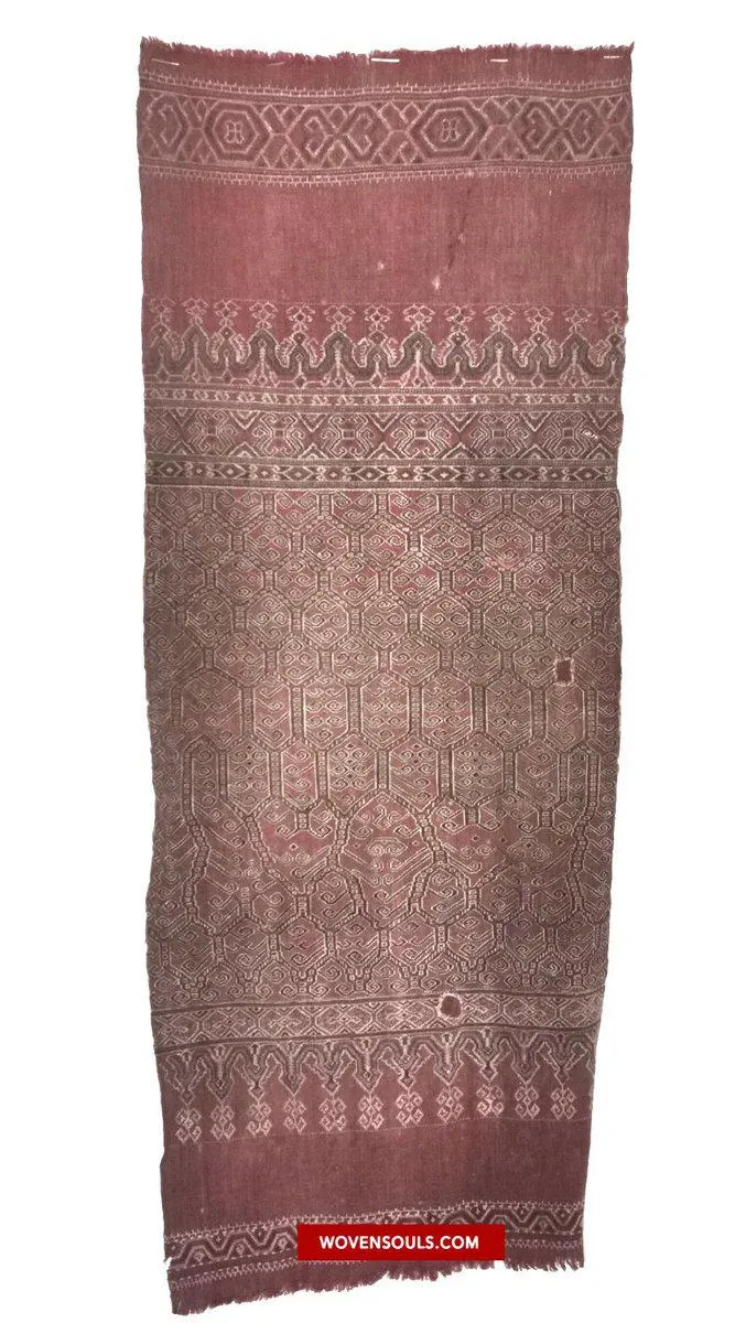1445 Antique Iban Pua Sungkit Singkit Textile