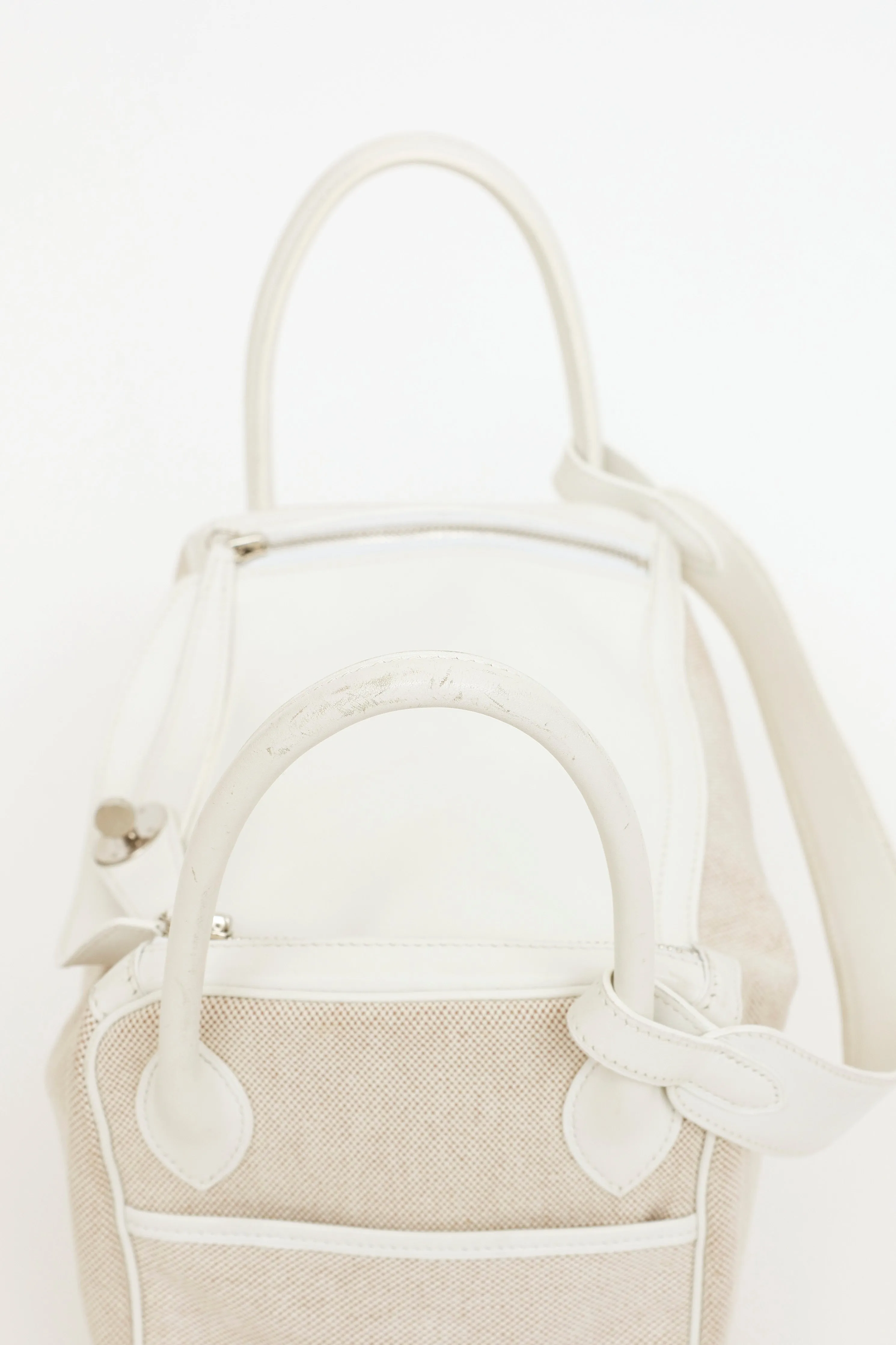 2007 White Toile Lindy 30 Bag