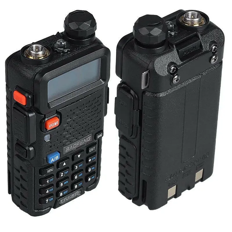 2pcs Baofeng Original UV5R Walkie Talkie Dual Band 136-174Mhz 400-520Mhz Portable BF UV-5R 8W Two Way Radio Pofung Transceiver