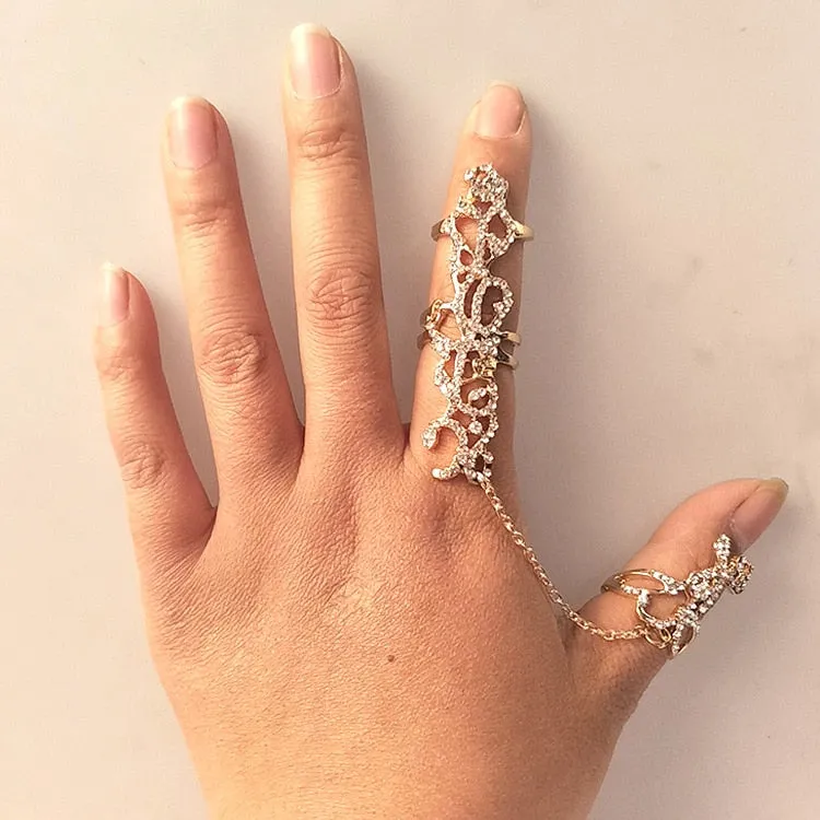 Aiyana Chain Link Rings