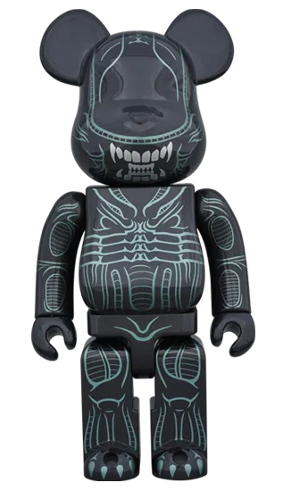 Alien Warrior 1000% Bearbrick by Medicom Toy