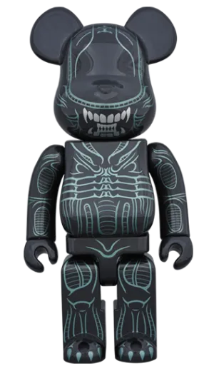 Alien Warrior 1000% Bearbrick by Medicom Toy