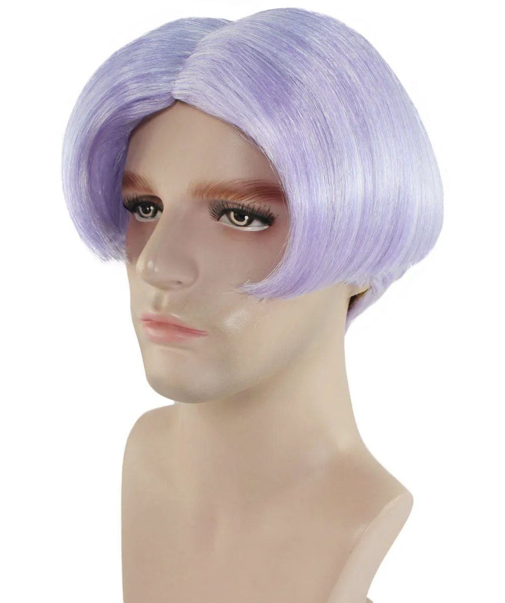 Anime Wig | Purple TV/Movie Wigs | Premium Breathable Capless Cap