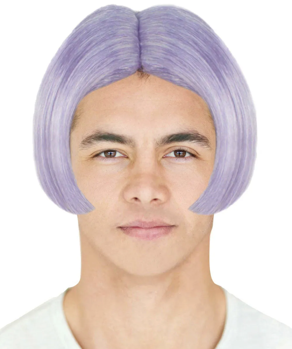 Anime Wig | Purple TV/Movie Wigs | Premium Breathable Capless Cap