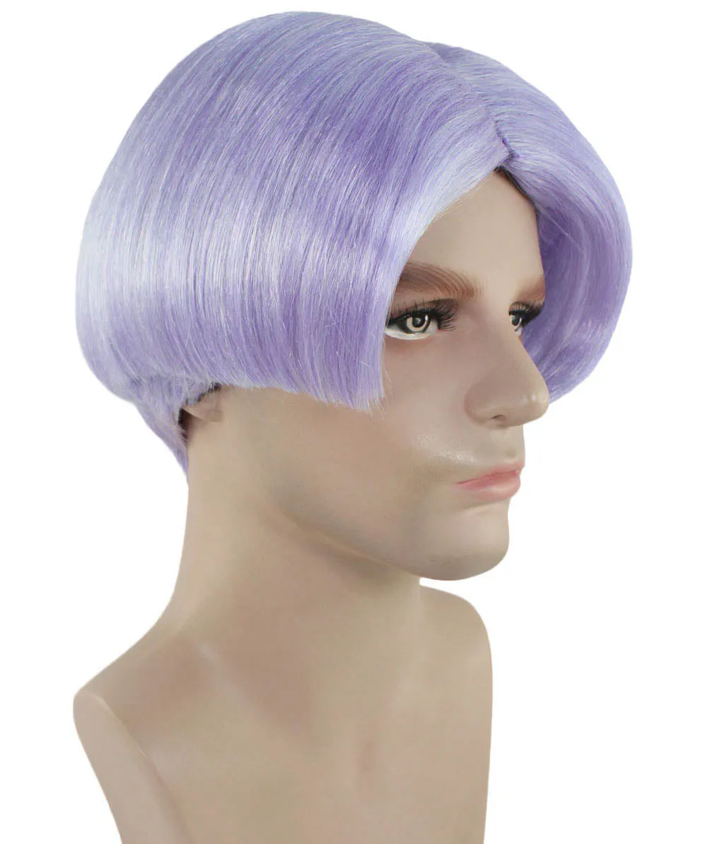 Anime Wig | Purple TV/Movie Wigs | Premium Breathable Capless Cap