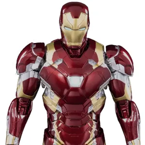 Avengers: Infinity Saga Iron Man Mark 46 DLX 1:12 Scale Action Figure - Threezero