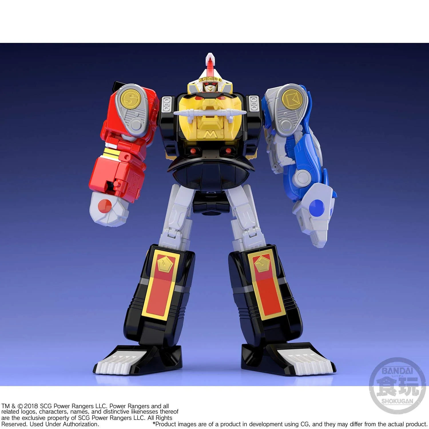 Bandai Shokugan Super MiniPla Power Rangers Ninja Megazord & Falconzord Model Kit