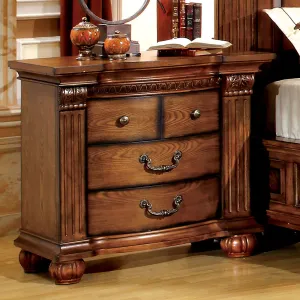 Bellagrand Antique Tobacco Oak Night Stand