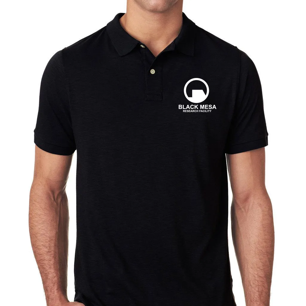 Black Mesa Research Facility Men's Polo