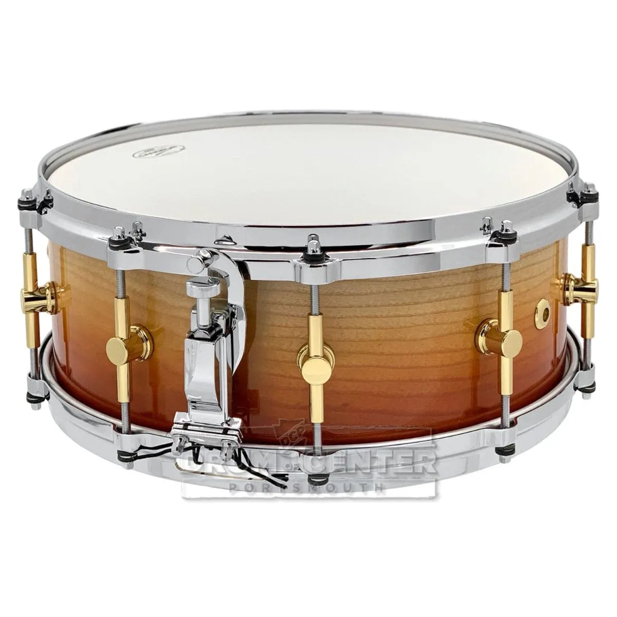 Canopus Limited Edition 1ply Ash Snare Drum 14x5.5 Caramel Fade Lacquer