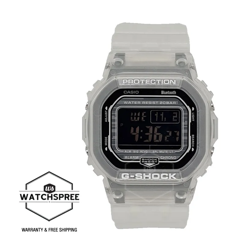 Casio G-Shock DWB-5600 Lineup BluetoothÇ???Ç??€¸’??????Ç???Ç??€¸Ç???ƒ?ªÇæ White Translucent Gradated Resin Band Watch DWB5600G-7D DW-B5600G-7D DW-B5600G-7