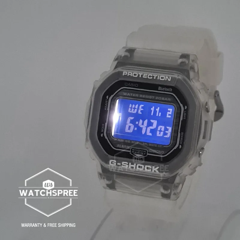 Casio G-Shock DWB-5600 Lineup BluetoothÇ???Ç??€¸’??????Ç???Ç??€¸Ç???ƒ?ªÇæ White Translucent Gradated Resin Band Watch DWB5600G-7D DW-B5600G-7D DW-B5600G-7