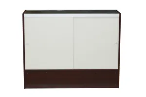 Cherry Double Level Display Case MM-SCSCH4C