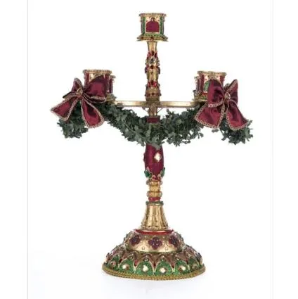 Christmas Castle Candelabra 28-428252