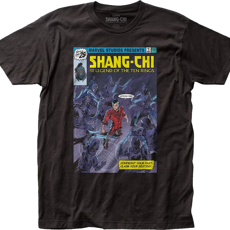 Comic Book Cover Shang-Chi and the Legend of the Ten Rings T-Shirt