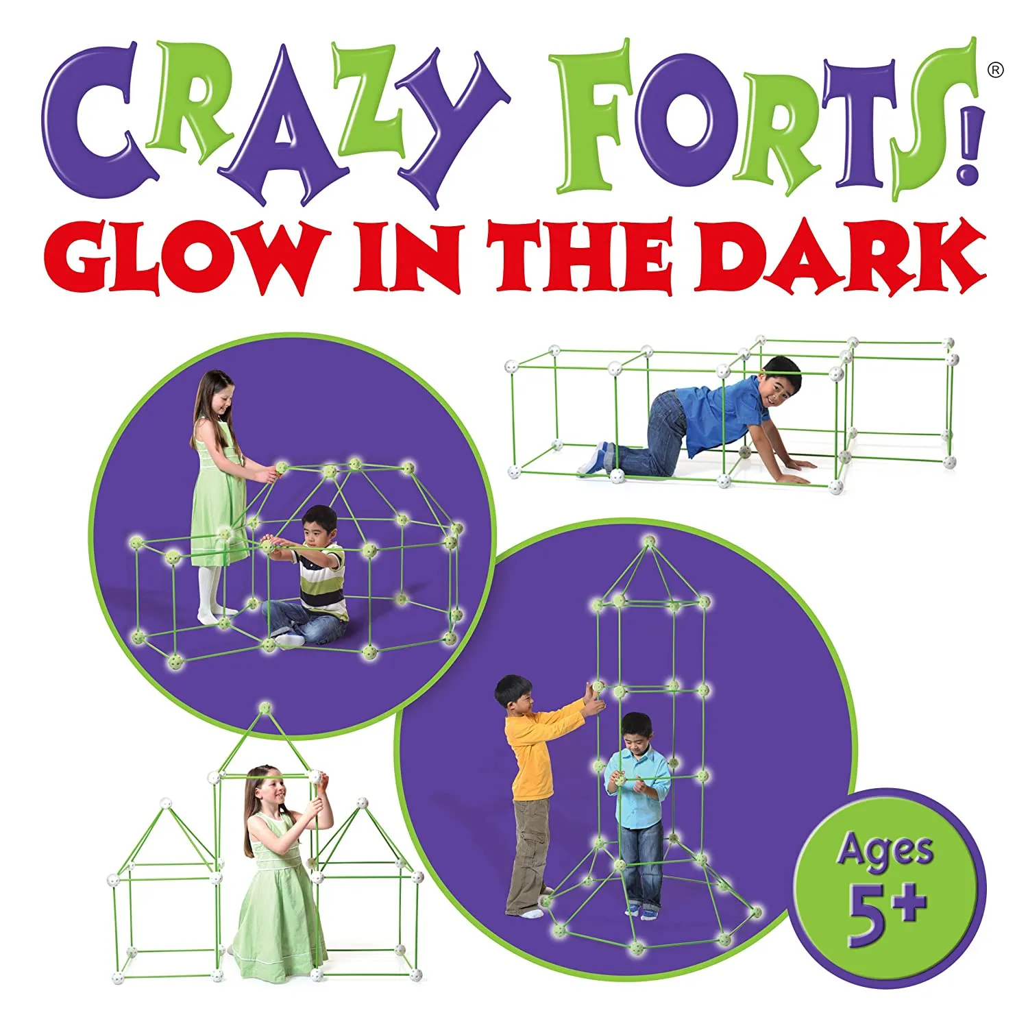 Crazy Forts Glow in the Dark