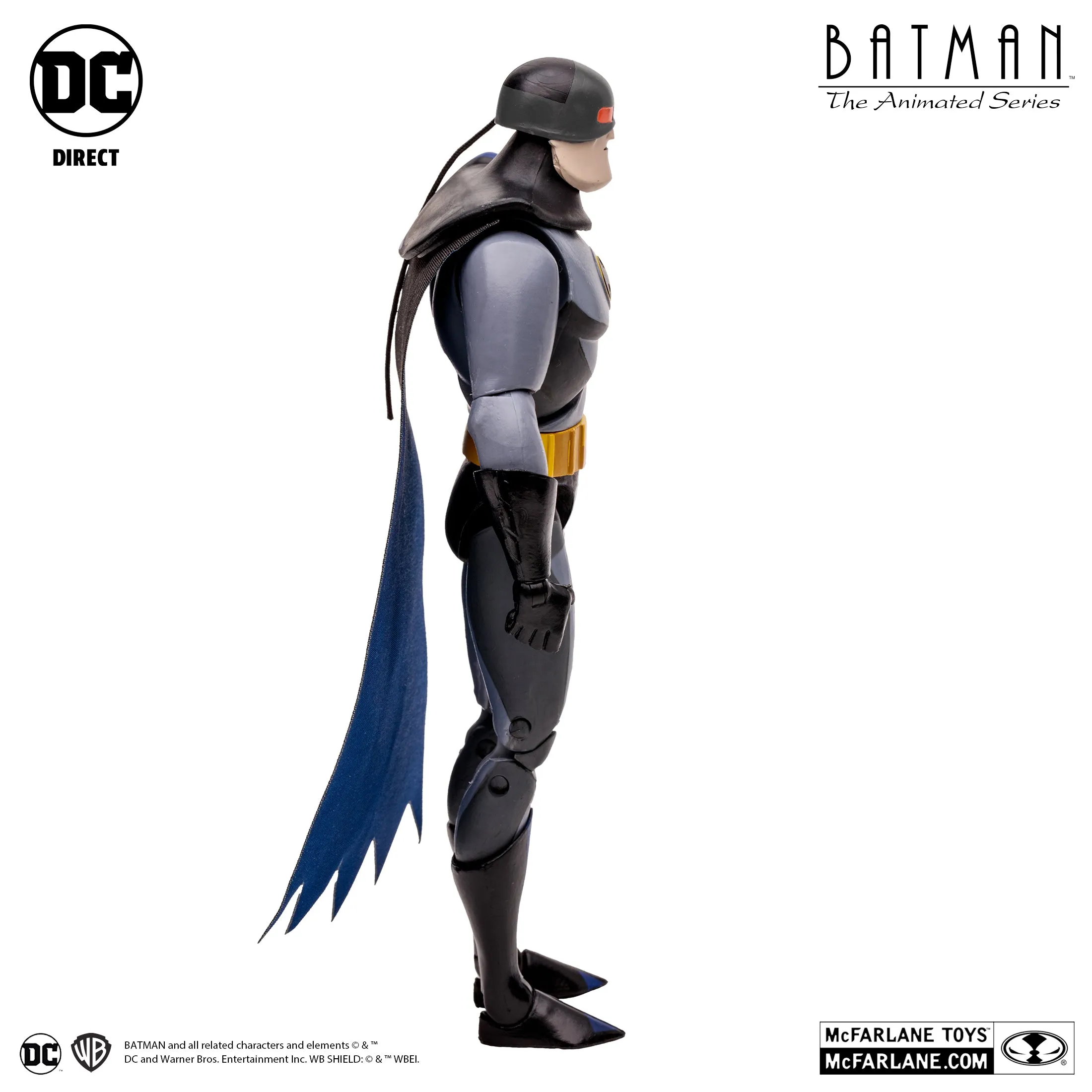 DC Comics Batman The Animated Series: Batman (Blind as a Bat) (Lock-Up BAF) 7" Inch Scale Action Figure - McFarlane Toys (Target Exclusive)