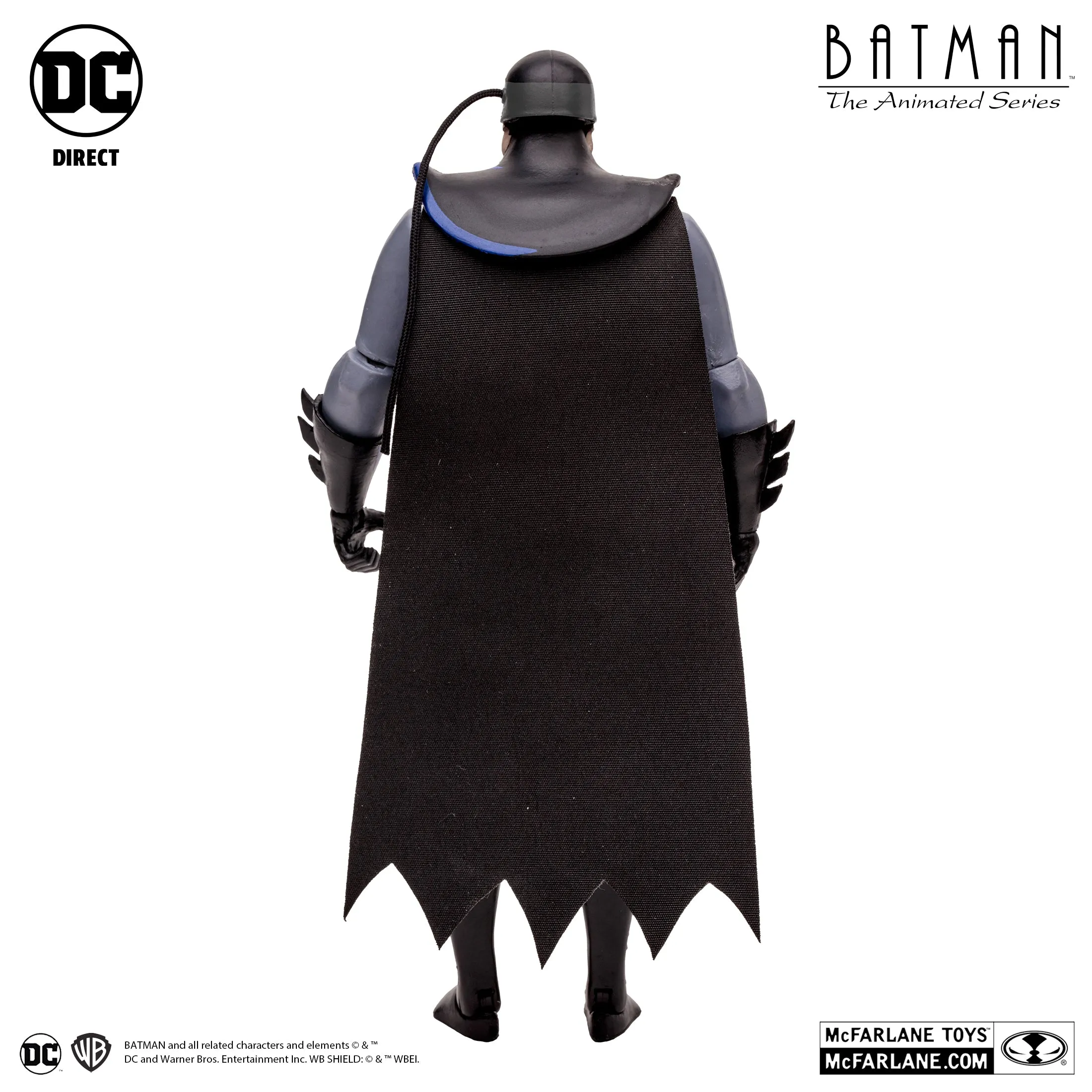 DC Comics Batman The Animated Series: Batman (Blind as a Bat) (Lock-Up BAF) 7" Inch Scale Action Figure - McFarlane Toys (Target Exclusive)