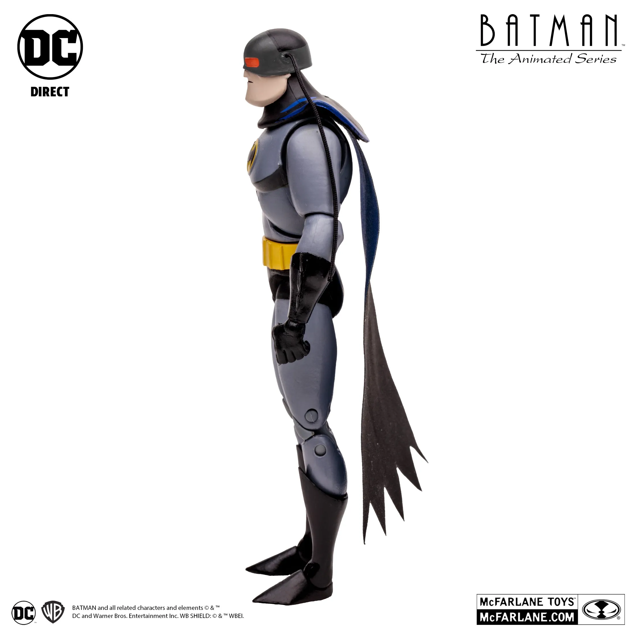 DC Comics Batman The Animated Series: Batman (Blind as a Bat) (Lock-Up BAF) 7" Inch Scale Action Figure - McFarlane Toys (Target Exclusive)