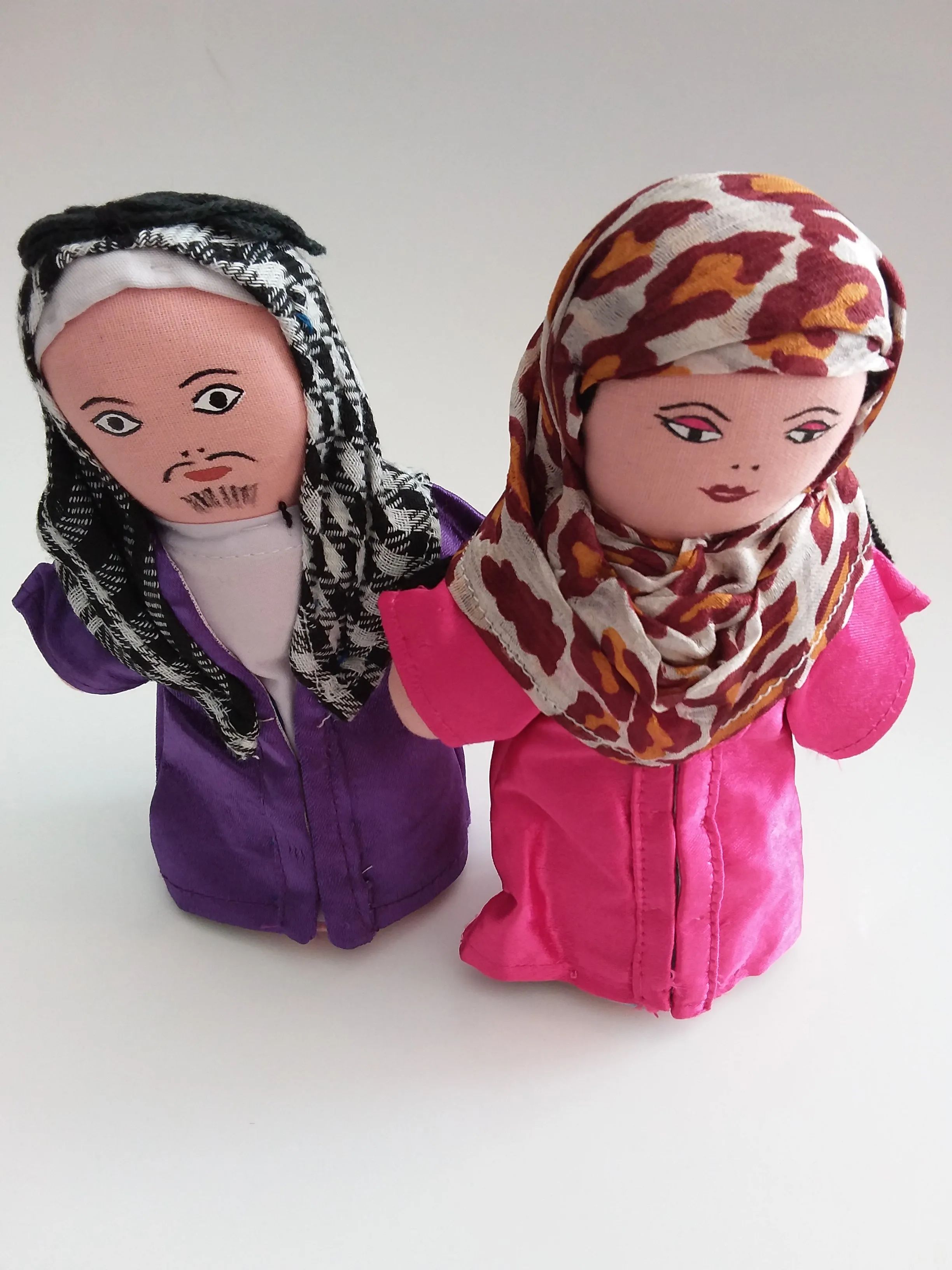 Dolls - Multicultural Display Pair - Arabic