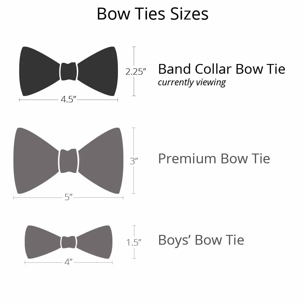 Irish Green Staff Bow Tie