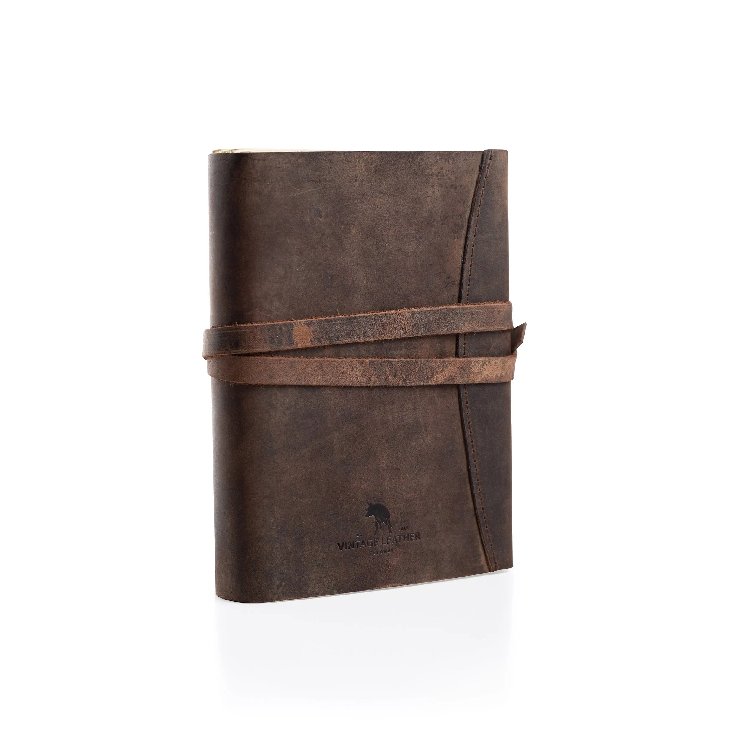 Leather Bound Journal Australia - Basil