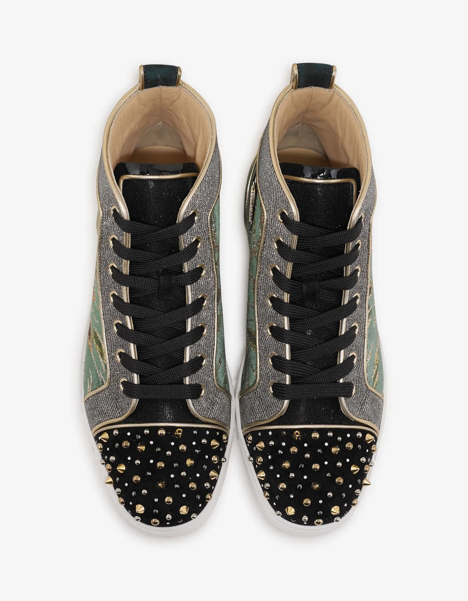 Milkylou Bengal Velvet High Top Trainers