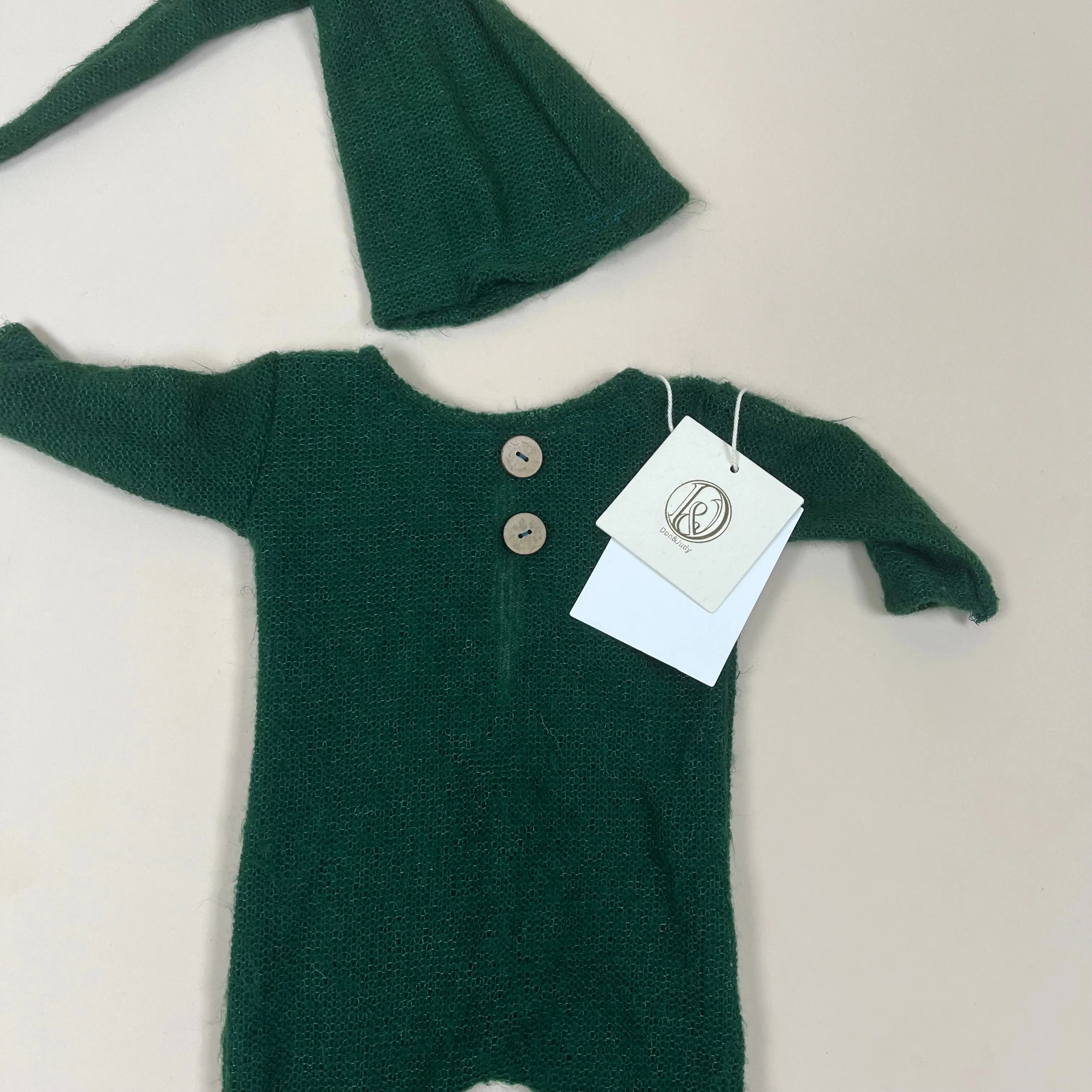 Newborn Romper and Hat set