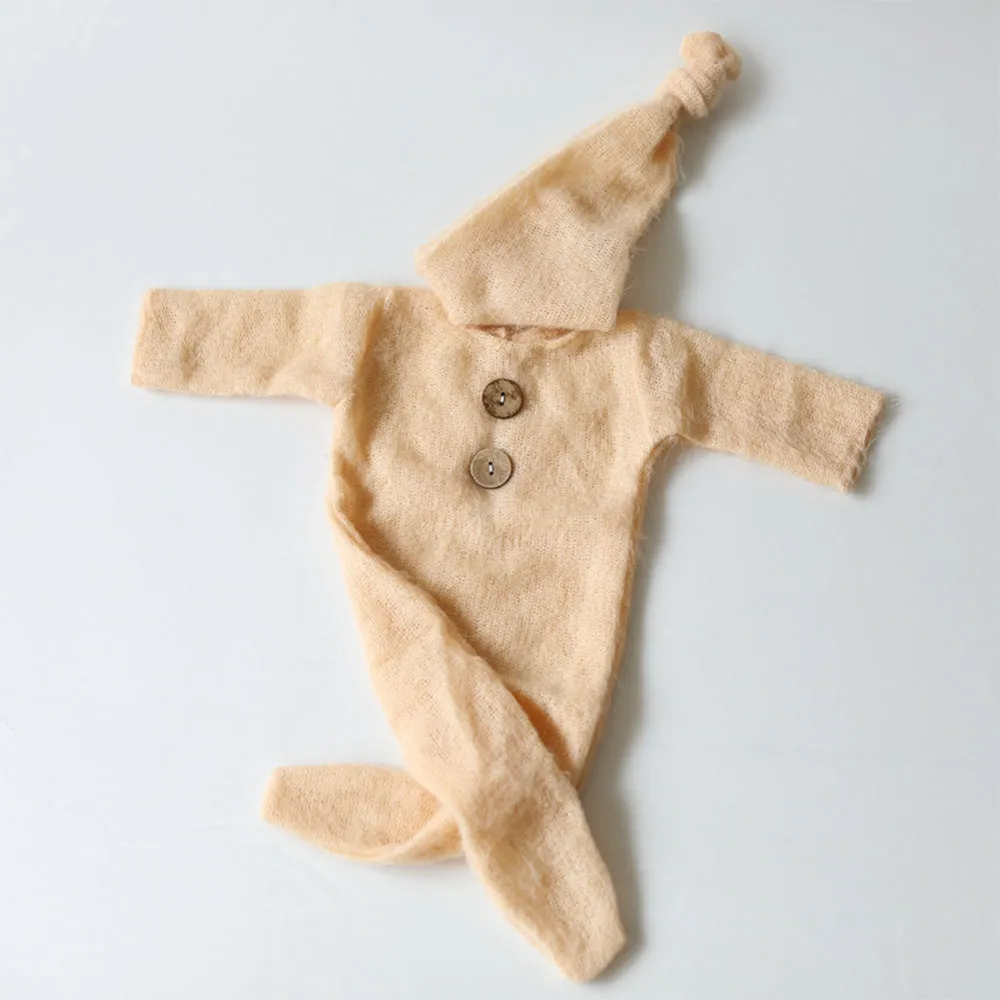 Newborn Romper and Hat set