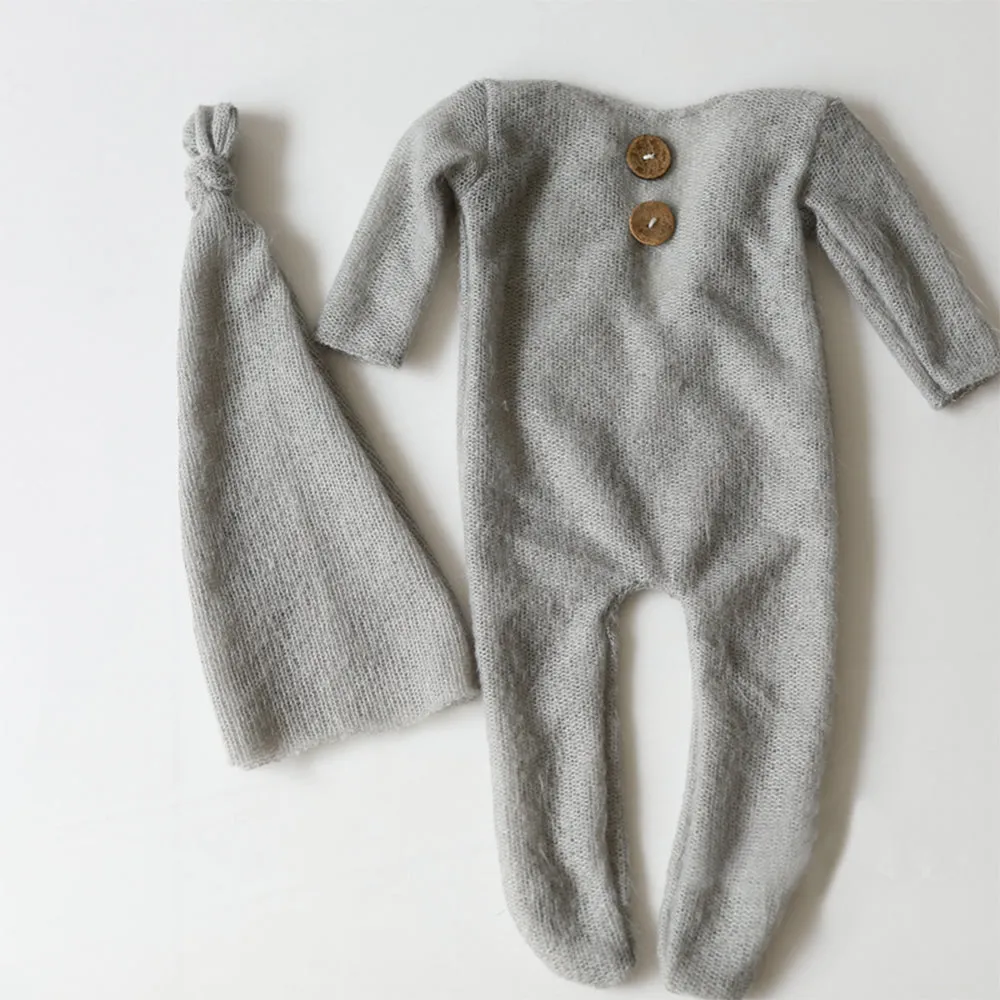 Newborn Romper and Hat set