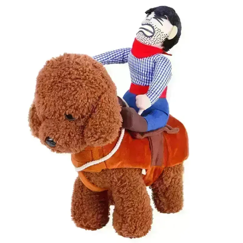 Novelty Cowboy Rider Pet Costume