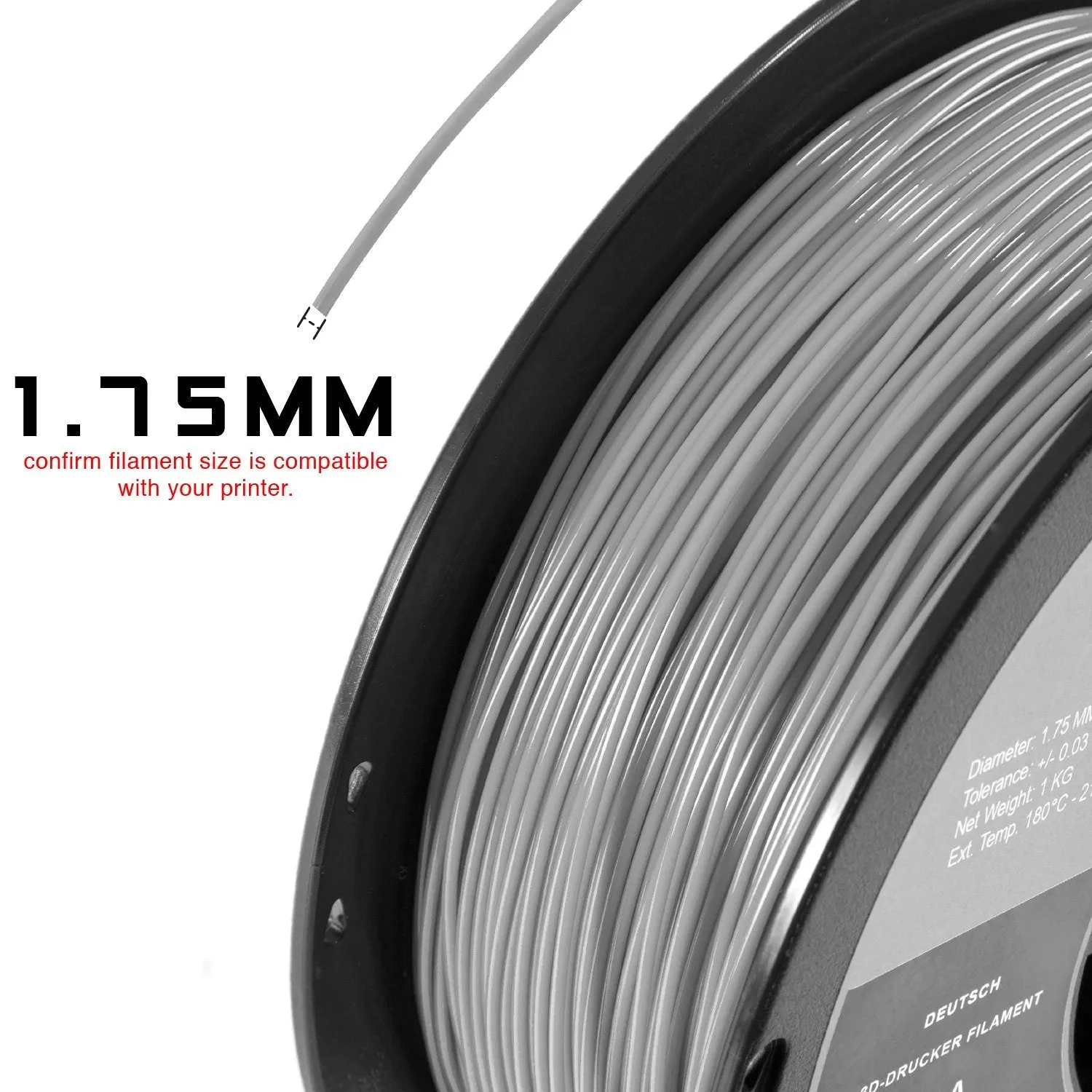 ORANGE PERFORMANCE PLA FILAMENT - 1.75MM, 1KG SPOOL