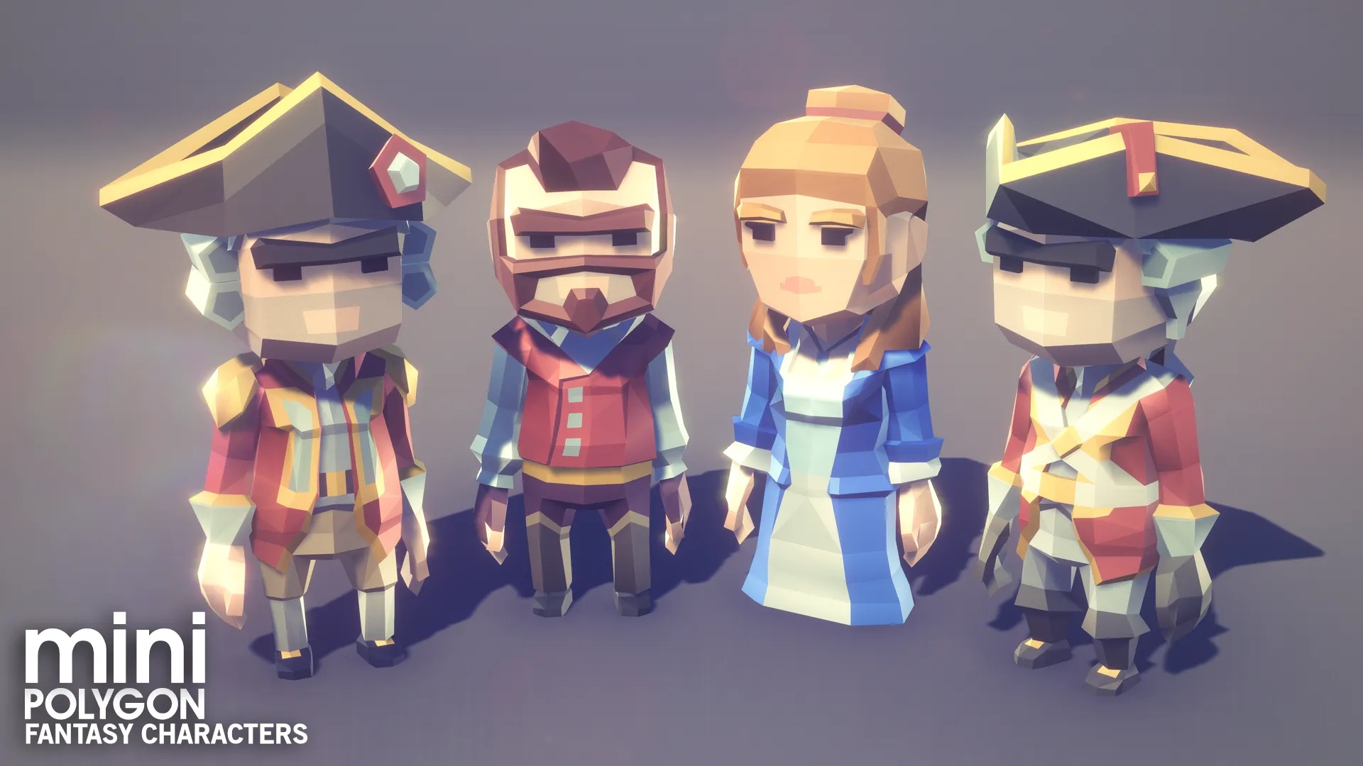 POLYGON MINI - Fantasy Characters Pack