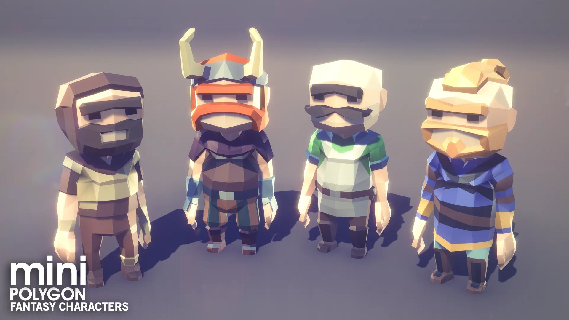 POLYGON MINI - Fantasy Characters Pack