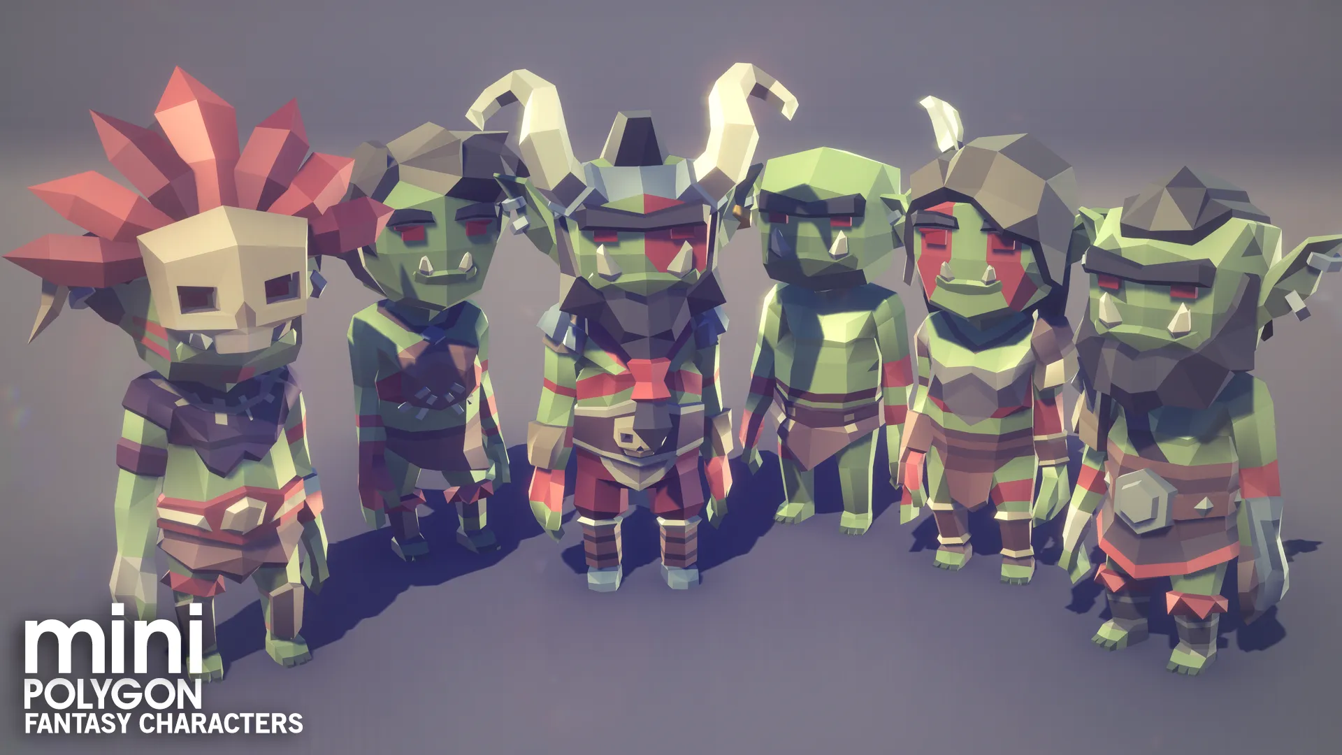 POLYGON MINI - Fantasy Characters Pack