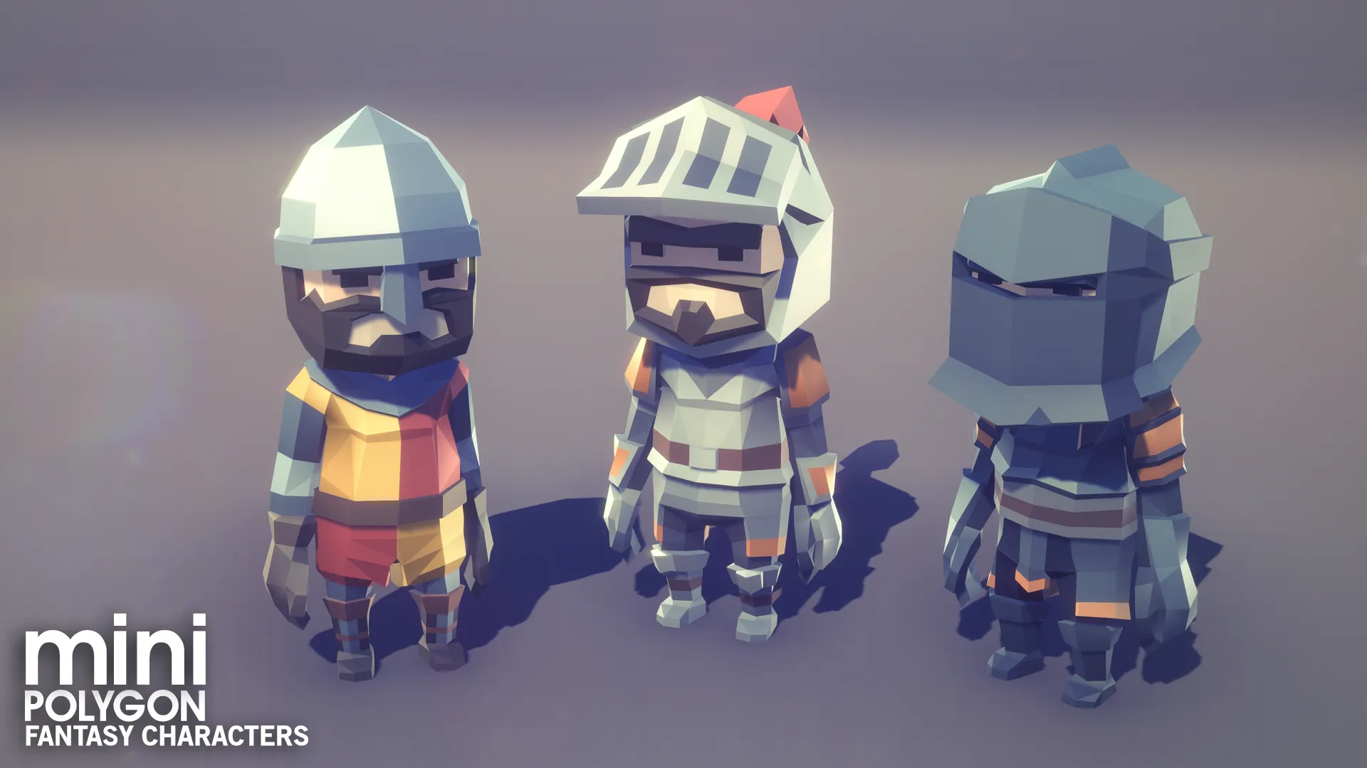 POLYGON MINI - Fantasy Characters Pack