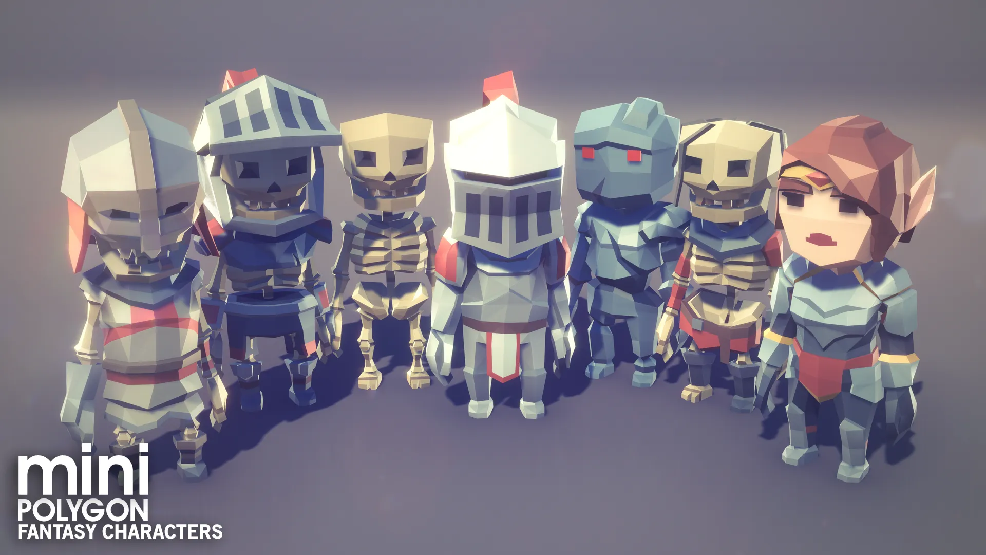 POLYGON MINI - Fantasy Characters Pack