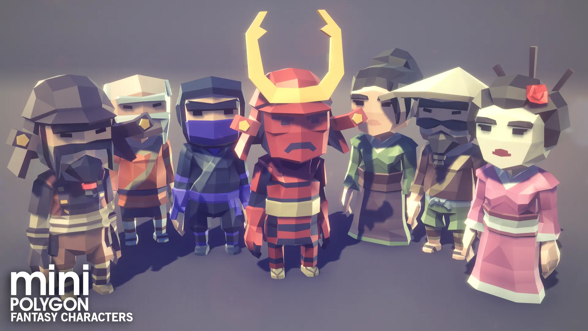 POLYGON MINI - Fantasy Characters Pack