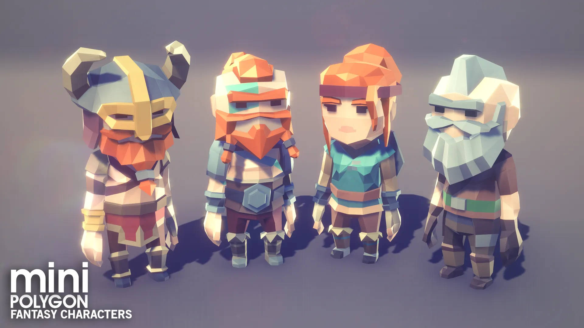 POLYGON MINI - Fantasy Characters Pack