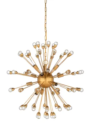 Saturn Chandelier - Gold