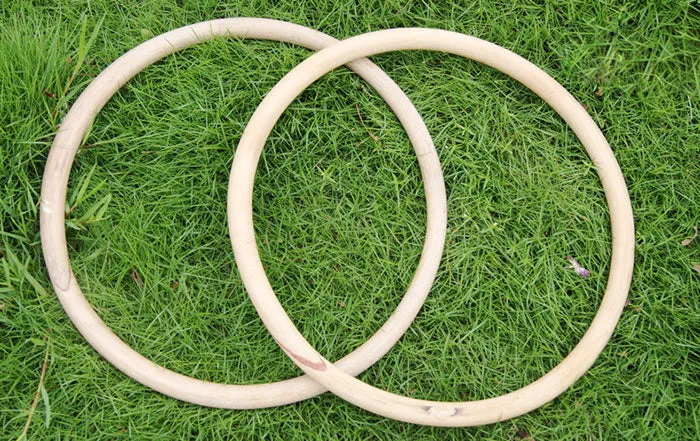 Traditional Martial Art Wing Tsun Kung Fu Smooth Durable Rattan Training Ring S-XL Inside Diameter 17.5 / 21.5 / 28 / 35 cm