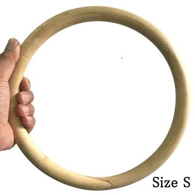 Traditional Martial Art Wing Tsun Kung Fu Smooth Durable Rattan Training Ring S-XL Inside Diameter 17.5 / 21.5 / 28 / 35 cm