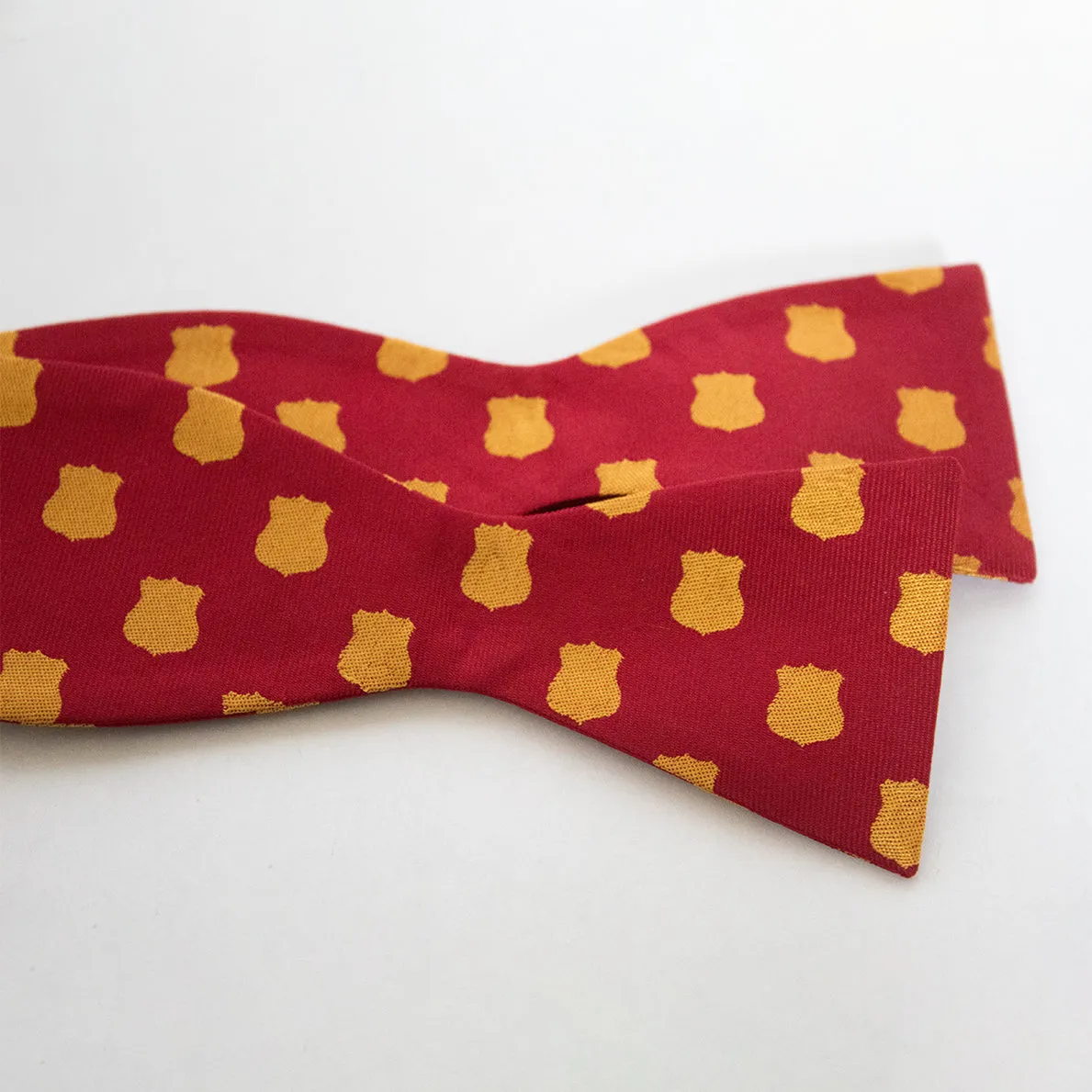 Traditional Silk Crimson Bowtie