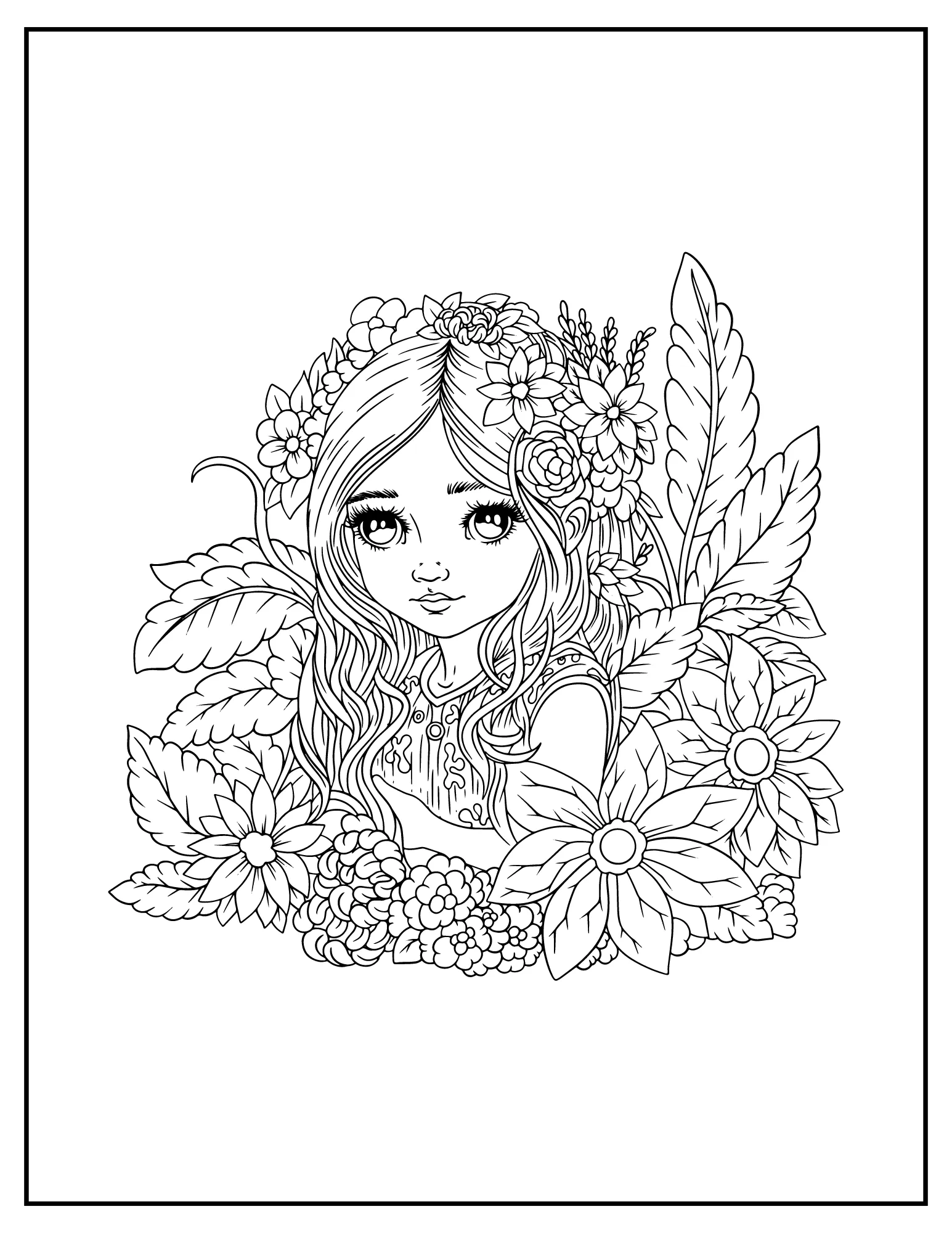 Unleash Your Imagination: Printable Fantasy Designs Coloring Book for Adults