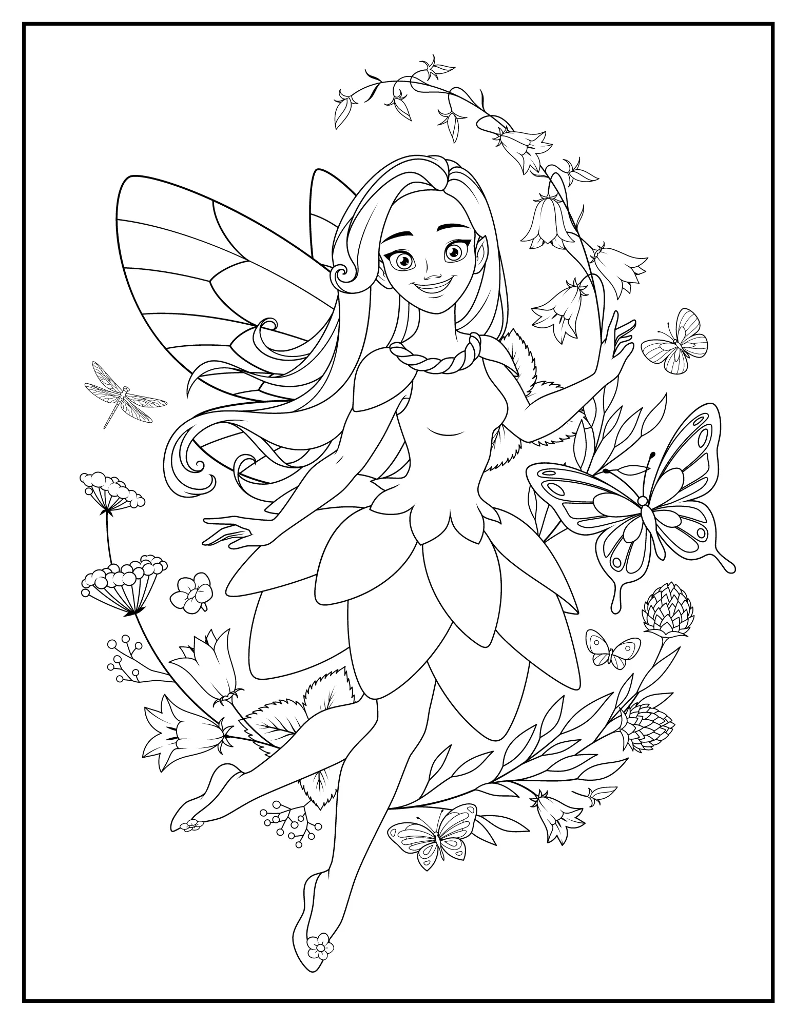 Unleash Your Imagination: Printable Fantasy Designs Coloring Book for Adults