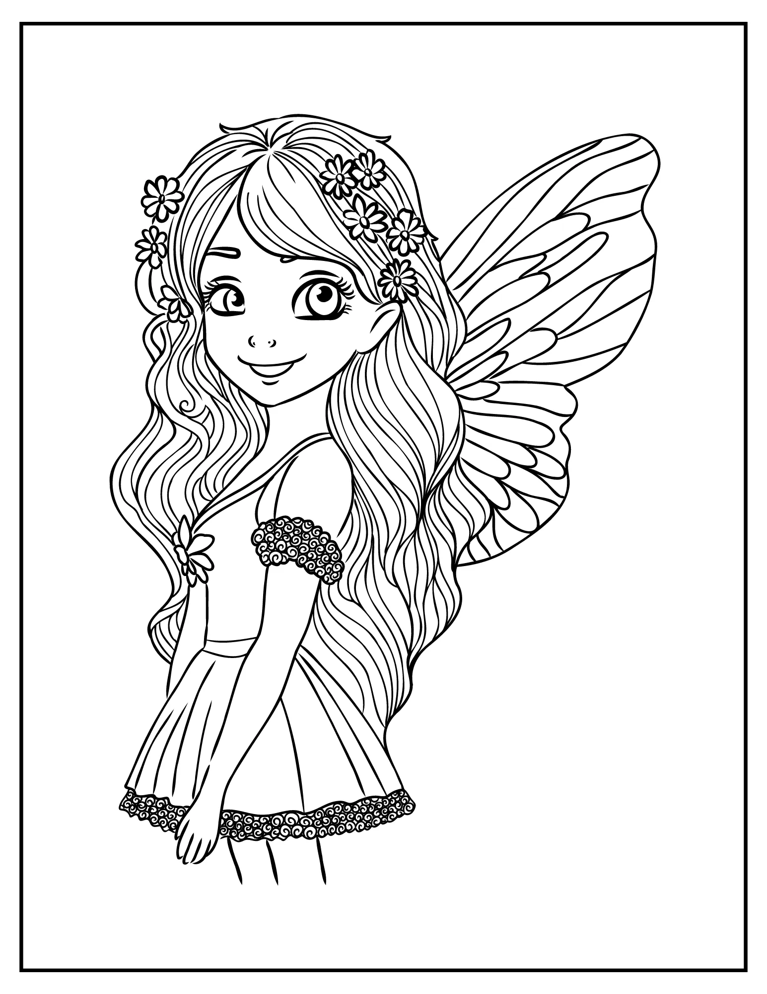 Unleash Your Imagination: Printable Fantasy Designs Coloring Book for Adults