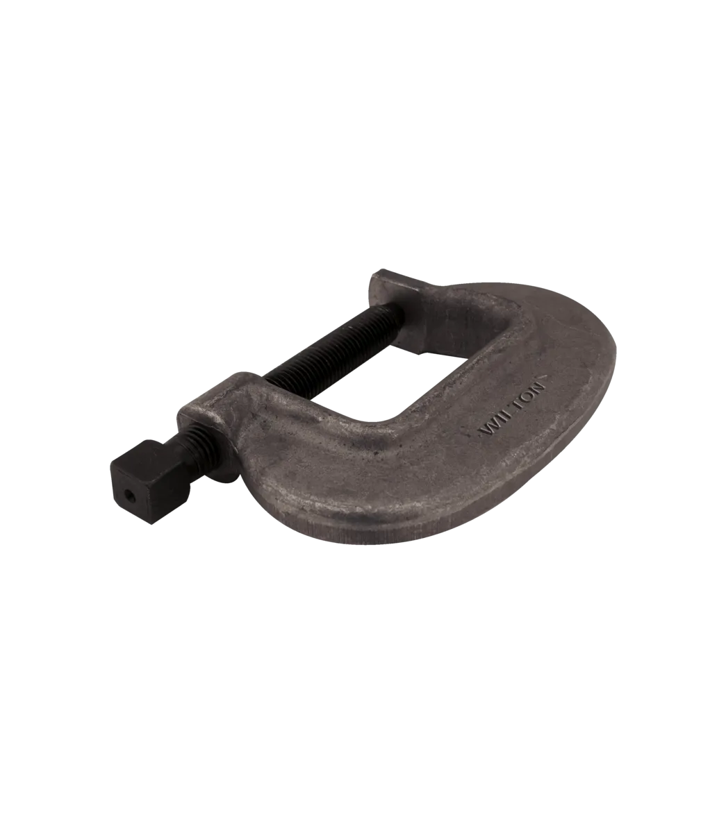 Wilton — 1-FC, "O" Series Bridge C-Clamp - Full Closing Spindle, 0" - 1-7/16" Jaw Opening, 1-1/8" Throat Dept